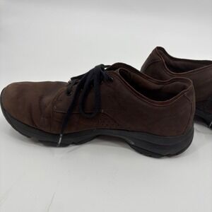 Abeo Dundee Brown Leather Gore-Tex Surround Vibram Walking Shoes Mens 11 M